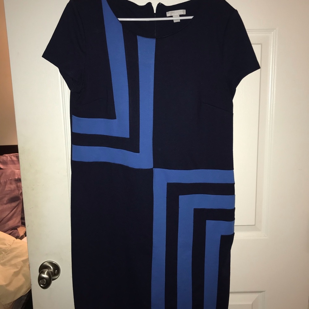 Navy blue dress